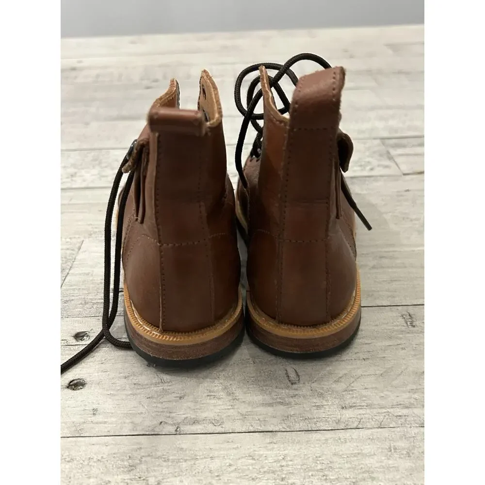 Mikoleon Heirloom Classic Leather Boots Luxe Tan Size Youth Euro 29 US‎ 11.5